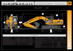 Bageri gusjeničari JCB JS200 NC