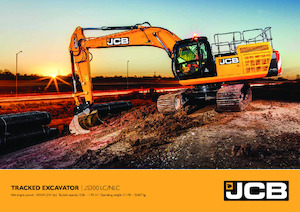 Bageri gusjeničari JCB JS300 LC