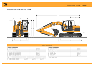 Bageri gusjeničari JCB JZ 140 L HD