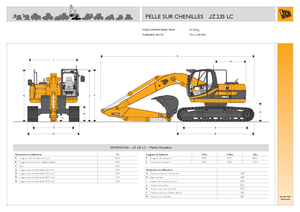 Bageri gusjeničari JCB JZ 235 L TAB