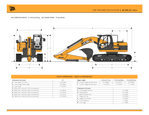 Bageri gusjeničari JCB JZ 235 L TAB