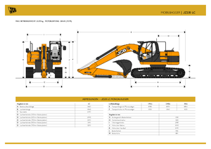 Bageri gusjeničari JCB JZ 235 LC