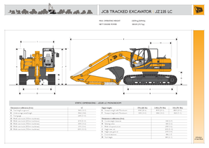 Bageri gusjeničari JCB JZ 235 LC