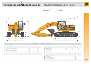 Bageri gusjeničari JCB JZ 255 L