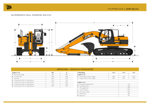 Bageri gusjeničari JCB JZ 255 LC
