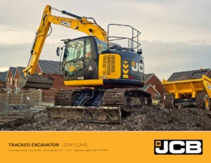 Bageri gusjeničari JCB JZ140 LC