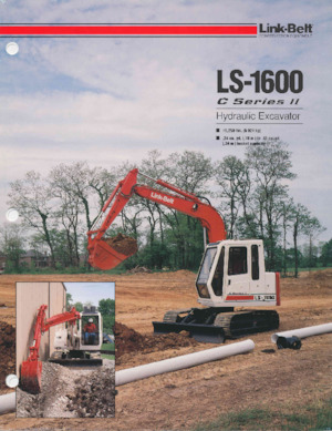 Bageri gusjeničari Link-Belt LS-1600 C II