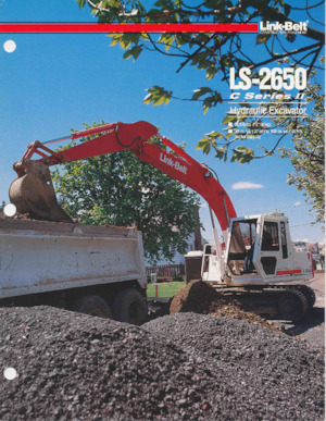 Bageri gusjeničari Link-Belt LS-2650 C II