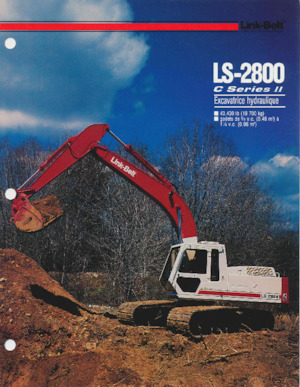 Bageri gusjeničari Link-Belt LS-2800 C II
