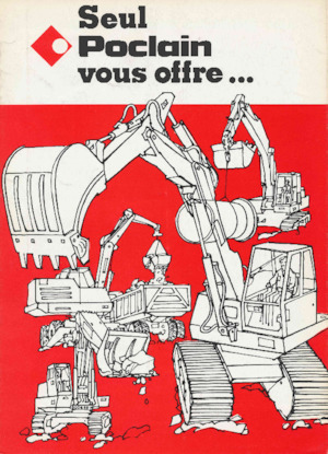 Bageri gusjeničari Case Poclain EC 1000