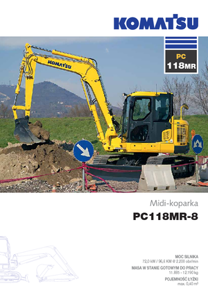 Bageri gusjeničari Komatsu PC118MR-8