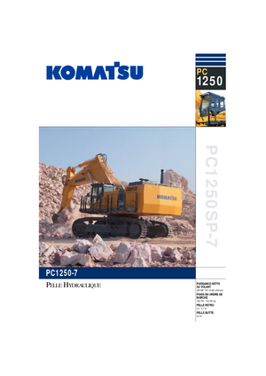 Bageri gusjeničari Komatsu PC1250SP-7