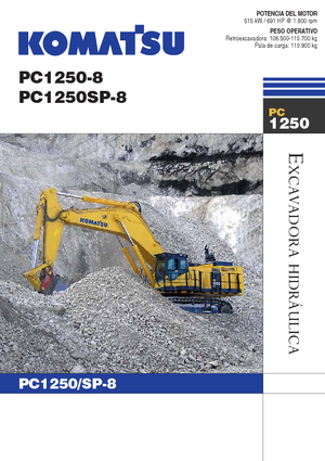 Bageri gusjeničari Komatsu PC1250SP-8
