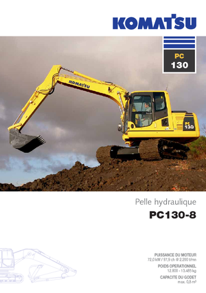 Bageri gusjeničari Komatsu PC130-8