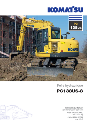 Bageri gusjeničari Komatsu PC138US-8