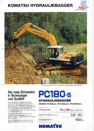 Bageri gusjeničari Komatsu PC180LC-6 activ