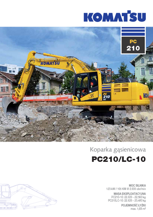 Bageri gusjeničari Komatsu PC210-10
