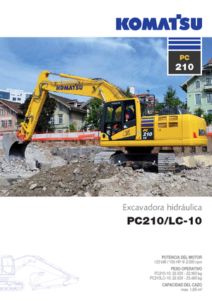 Bageri gusjeničari Komatsu PC210-10