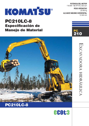 Bageri gusjeničari Komatsu PC210LC-8