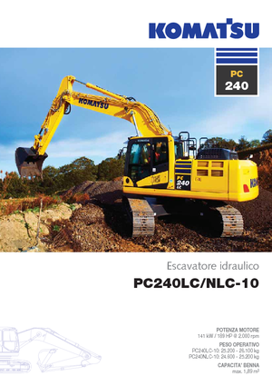 Bageri gusjeničari Komatsu PC240LC-10