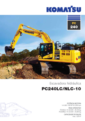 Bageri gusjeničari Komatsu PC240LC-10