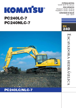 Bageri gusjeničari Komatsu PC240NLC-7