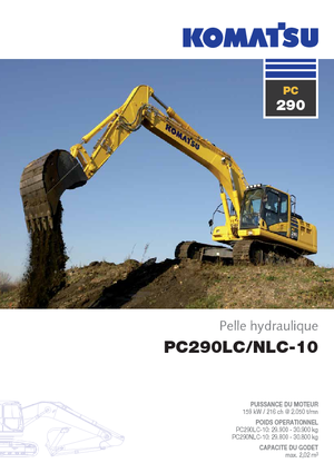 Bageri gusjeničari Komatsu PC290LC-10