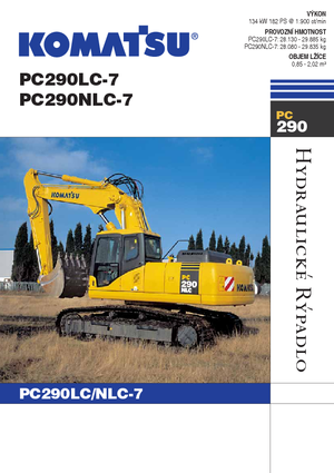 Bageri gusjeničari Komatsu PC290LC-7