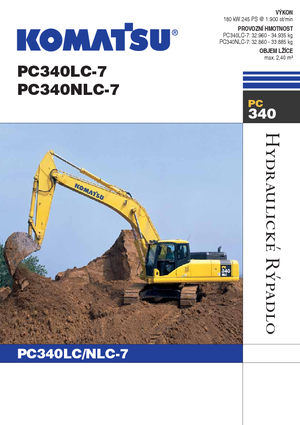 Bageri gusjeničari Komatsu PC340NLC-7