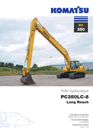 Bageri gusjeničari Komatsu PC350NLC-8