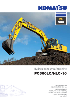 Bageri gusjeničari Komatsu PC360LC-10