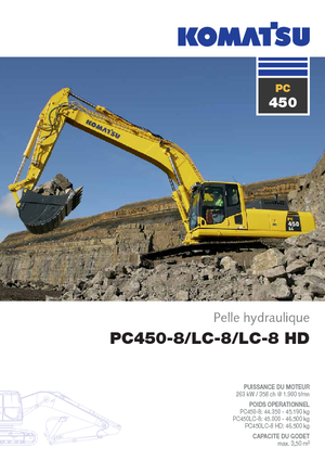Bageri gusjeničari Komatsu PC450HRD-8