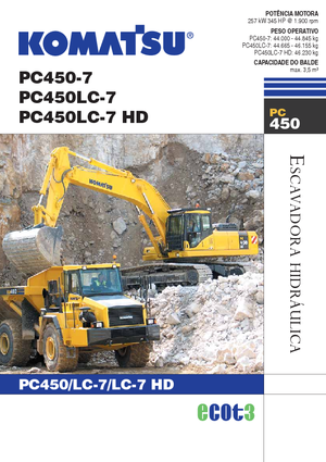 Bageri gusjeničari Komatsu PC450LC-7