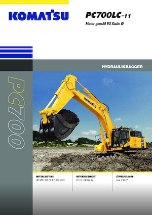 Bageri gusjeničari Komatsu PC700LC-11E0