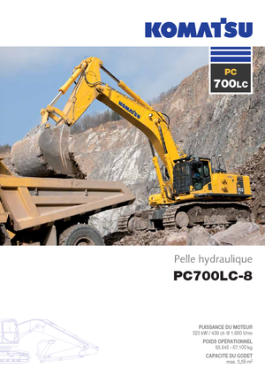 Bageri gusjeničari Komatsu PC700LC-8