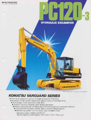 Bageri gusjeničari Komatsu PC120-3