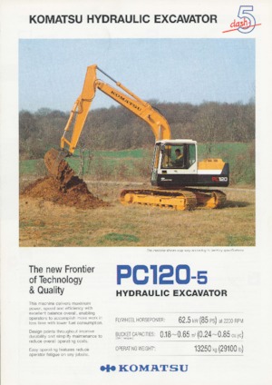 Bageri gusjeničari Komatsu PC120-5