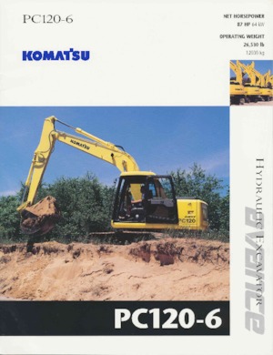 Bageri gusjeničari Komatsu PC120-6
