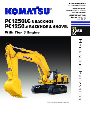 Bageri gusjeničari Komatsu PC1250-8