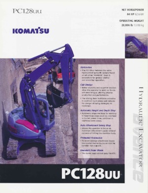 Bageri gusjeničari Komatsu PC128UU