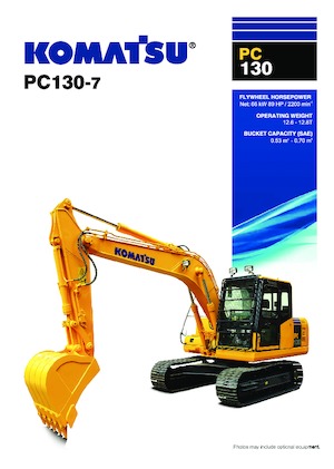 Bageri gusjeničari Komatsu PC130-7