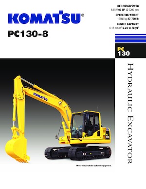 Bageri gusjeničari Komatsu PC130-8
