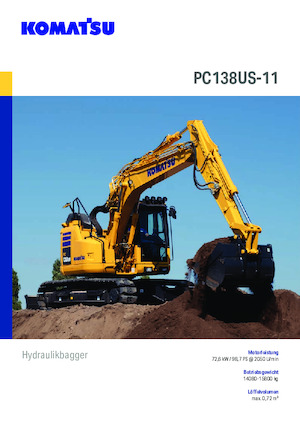 Bageri gusjeničari Komatsu PC138US-11E0