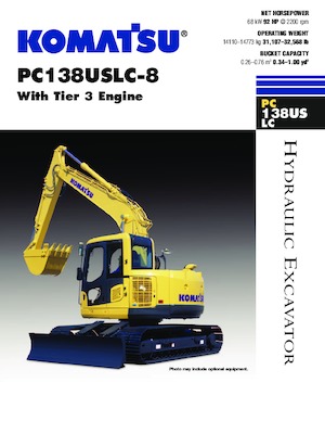 Bageri gusjeničari Komatsu PC138USLC-8
