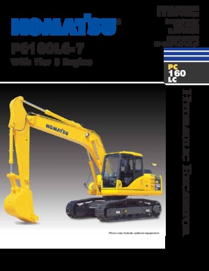 Bageri gusjeničari Komatsu PC160LC-7