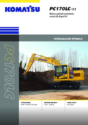 Bageri gusjeničari Komatsu PC170LC-11