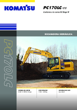 Bageri gusjeničari Komatsu PC170LC-11