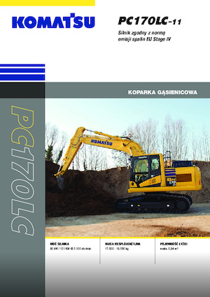 Bageri gusjeničari Komatsu PC170LC-11