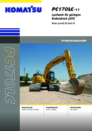 Bageri gusjeničari Komatsu PC170LC-11 LGP