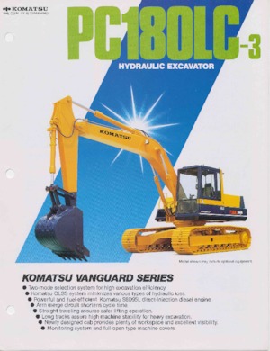 Bageri gusjeničari Komatsu PC180LC-3